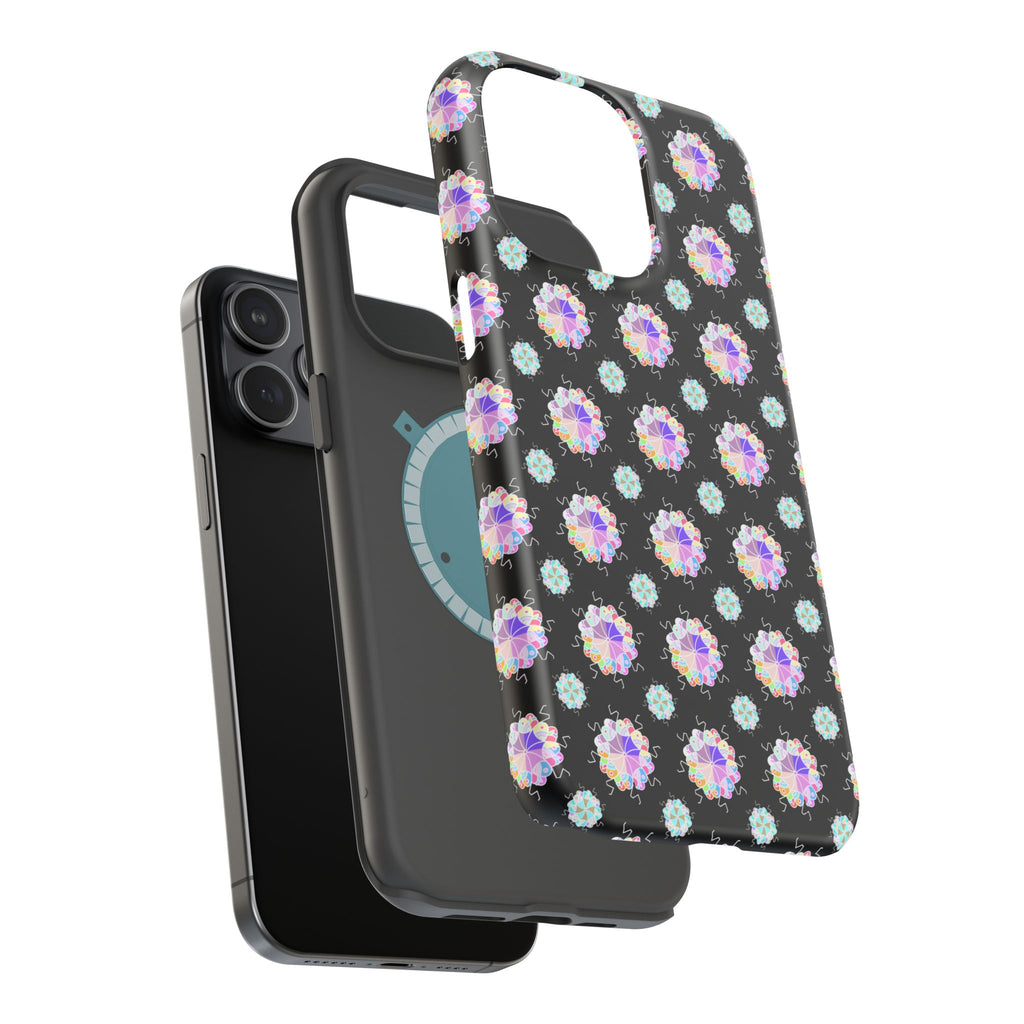 Floral Mosaic Magnetic Impact Phone Case