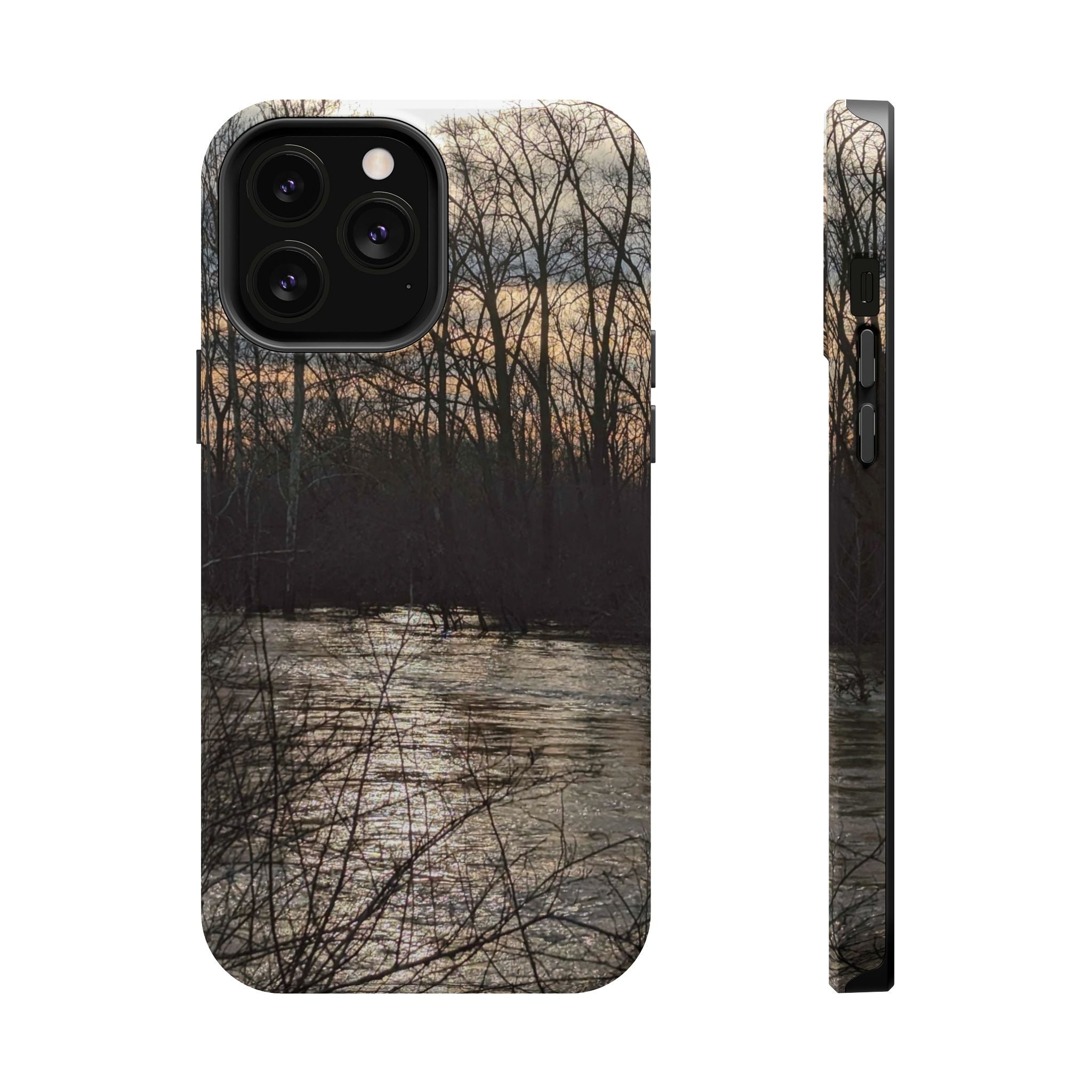 Phone Case — River Sunset Wilderness Magnetic Impact-Resistant Case