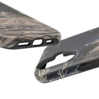 Winter Night Snow Road Magnetic Impact-Resistant Phone Case