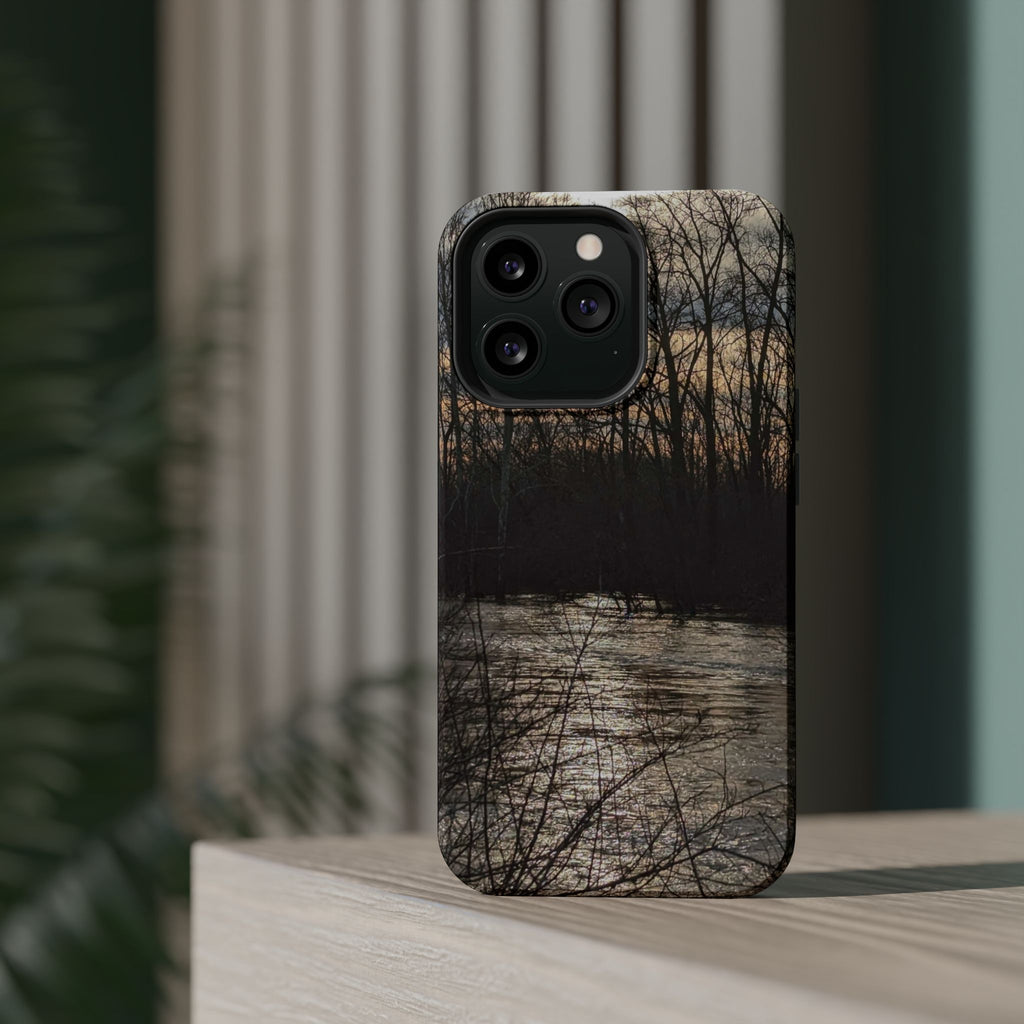 Phone Case — River Sunset Wilderness Magnetic Impact-Resistant Case