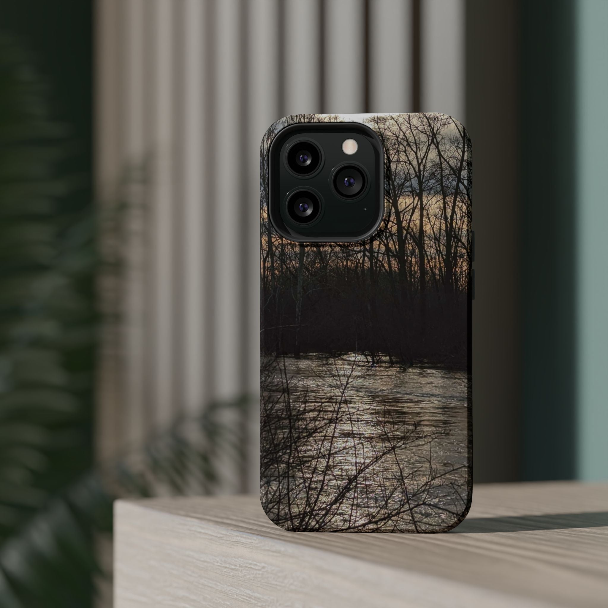 Phone Case — River Sunset Wilderness Magnetic Impact-Resistant Case