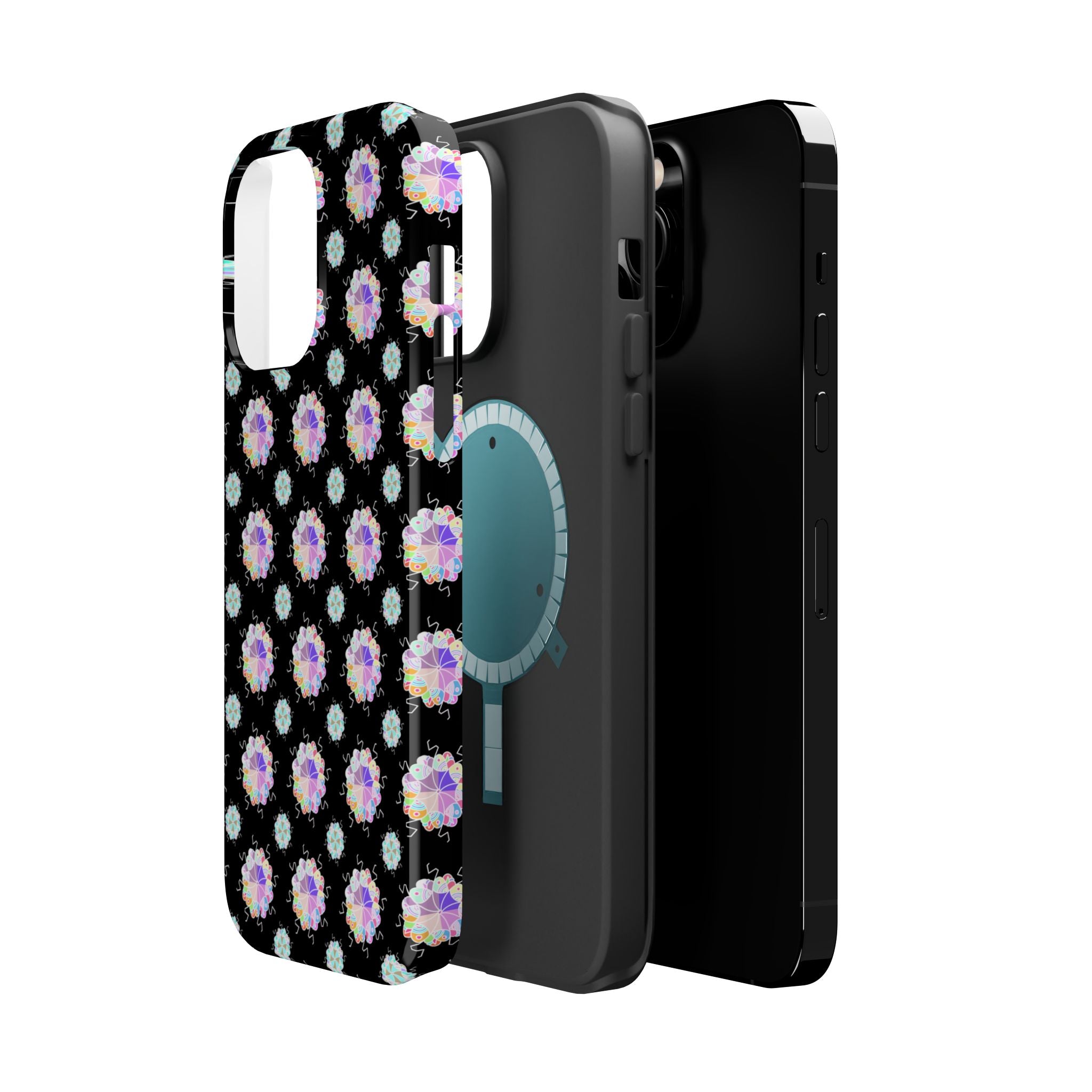 Floral Mosaic Magnetic Impact Phone Case