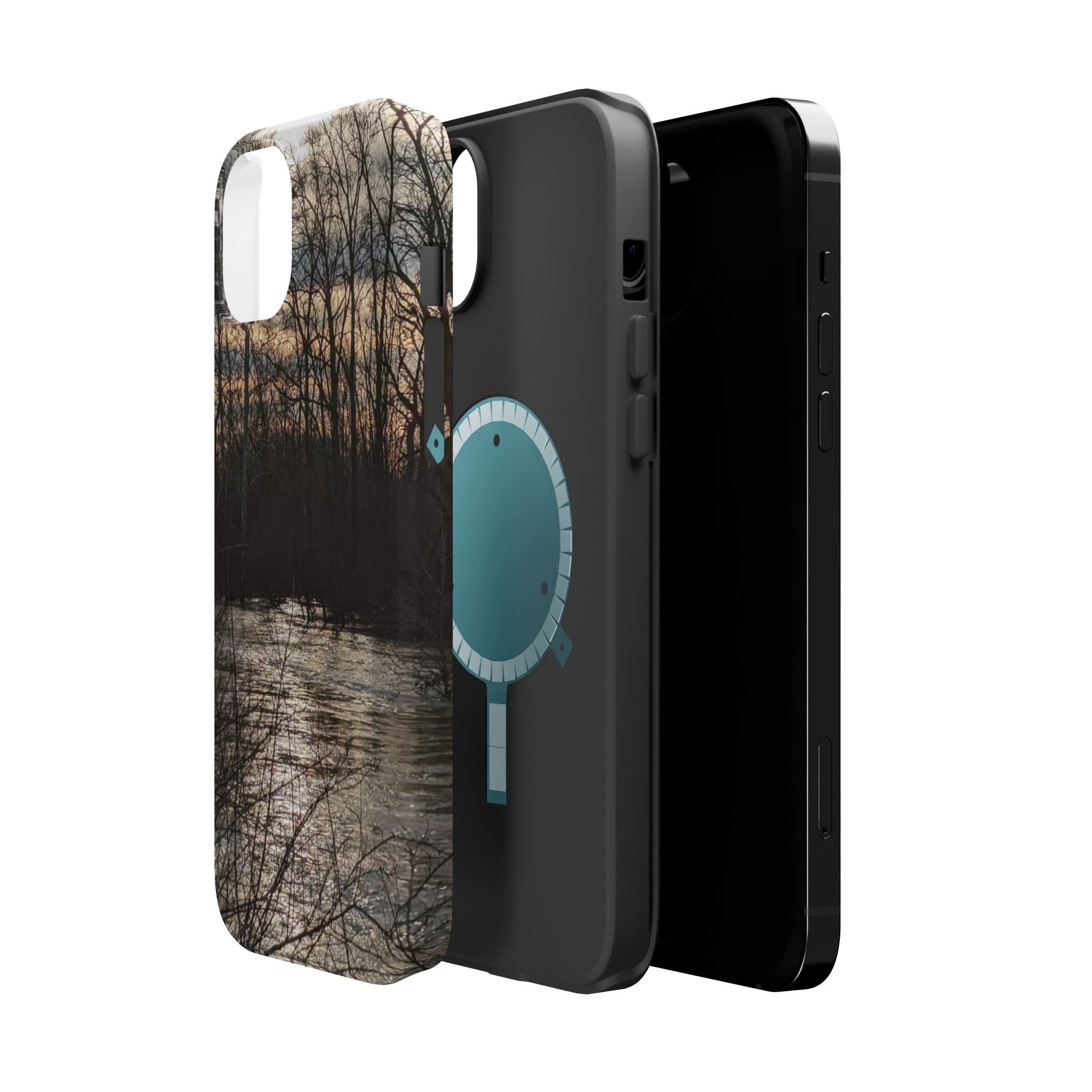 Phone Case — River Sunset Wilderness Magnetic Impact-Resistant Case