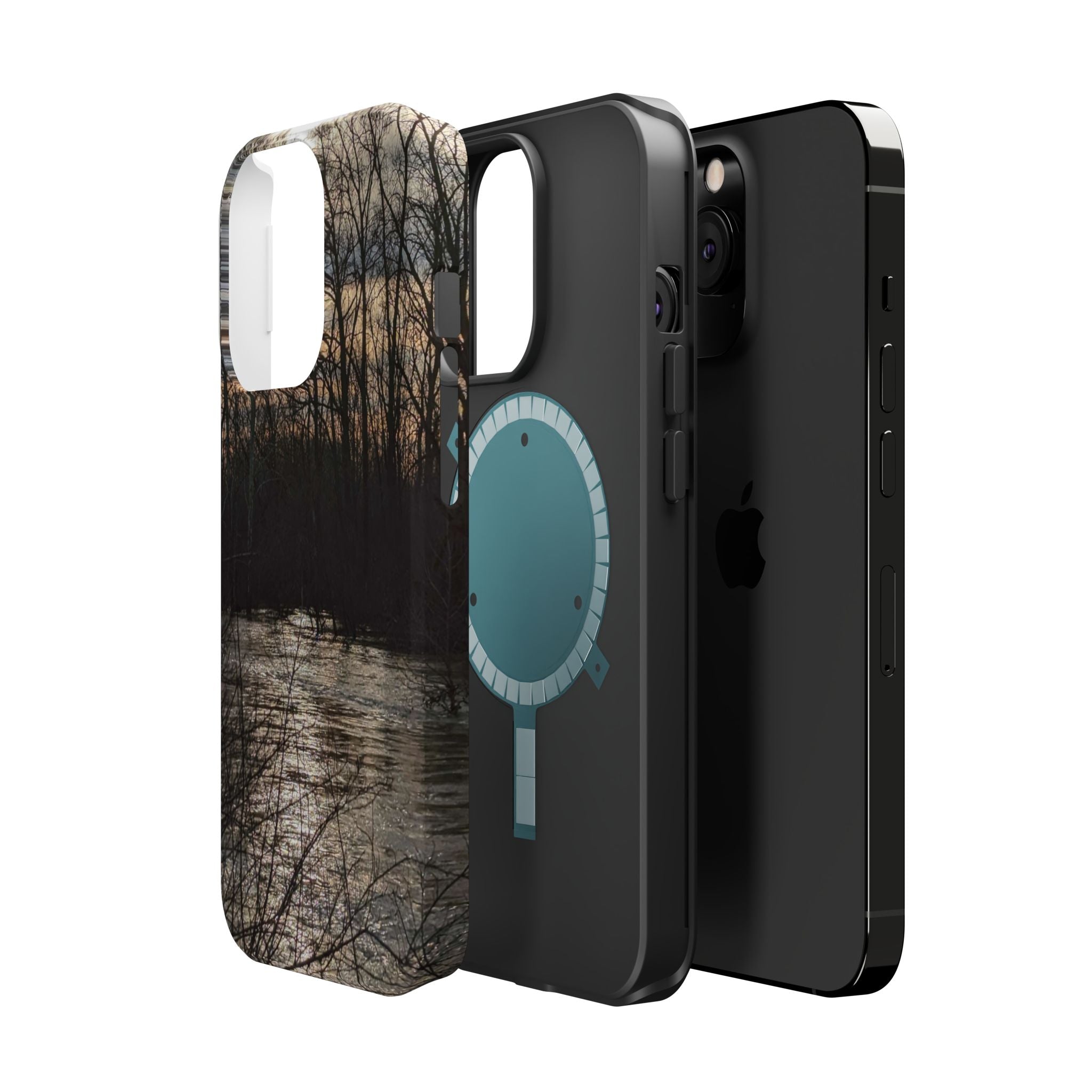 Phone Case — River Sunset Wilderness Magnetic Impact-Resistant Case