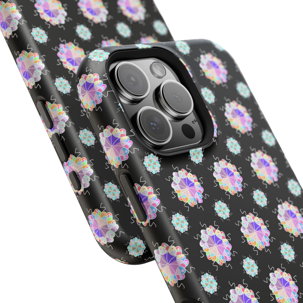 Floral Mosaic Magnetic Impact Phone Case