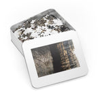Lake at Dusk Jigsaw Puzzle with Tin — Scenic Sunset Puzzle