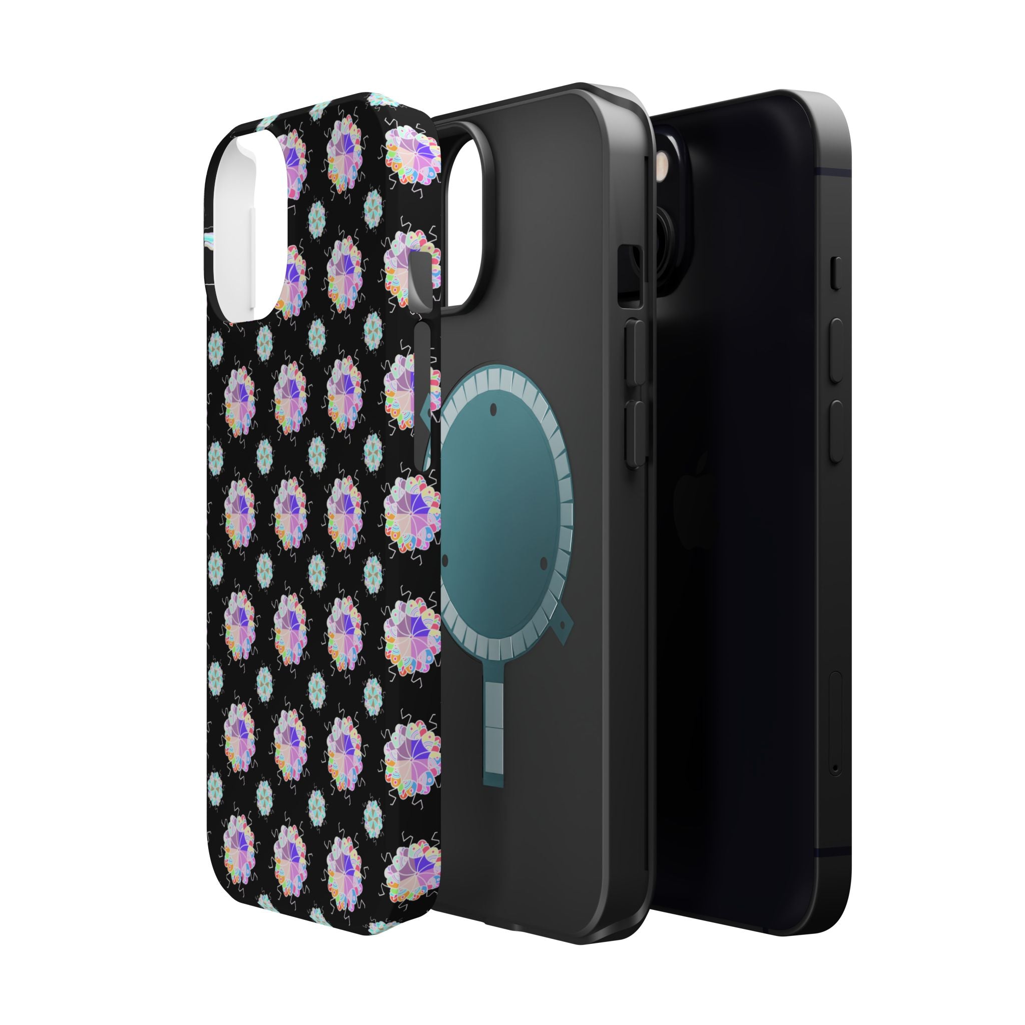 Floral Mosaic Magnetic Impact Phone Case