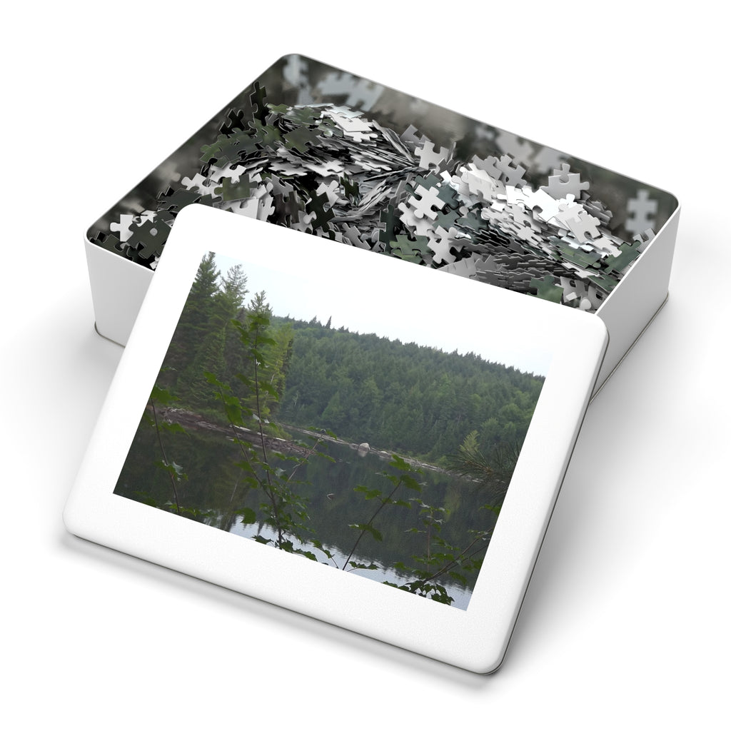Lake Forest Landscape Jigsaw Puzzle