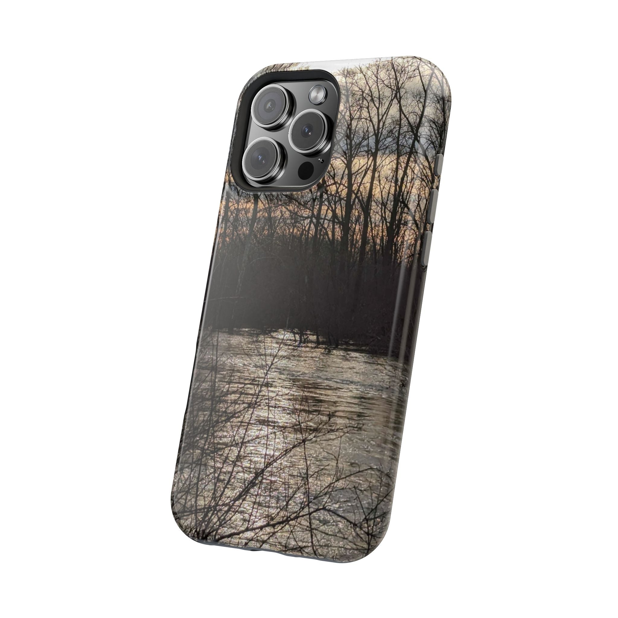 Phone Case — River Sunset Wilderness Magnetic Impact-Resistant Case