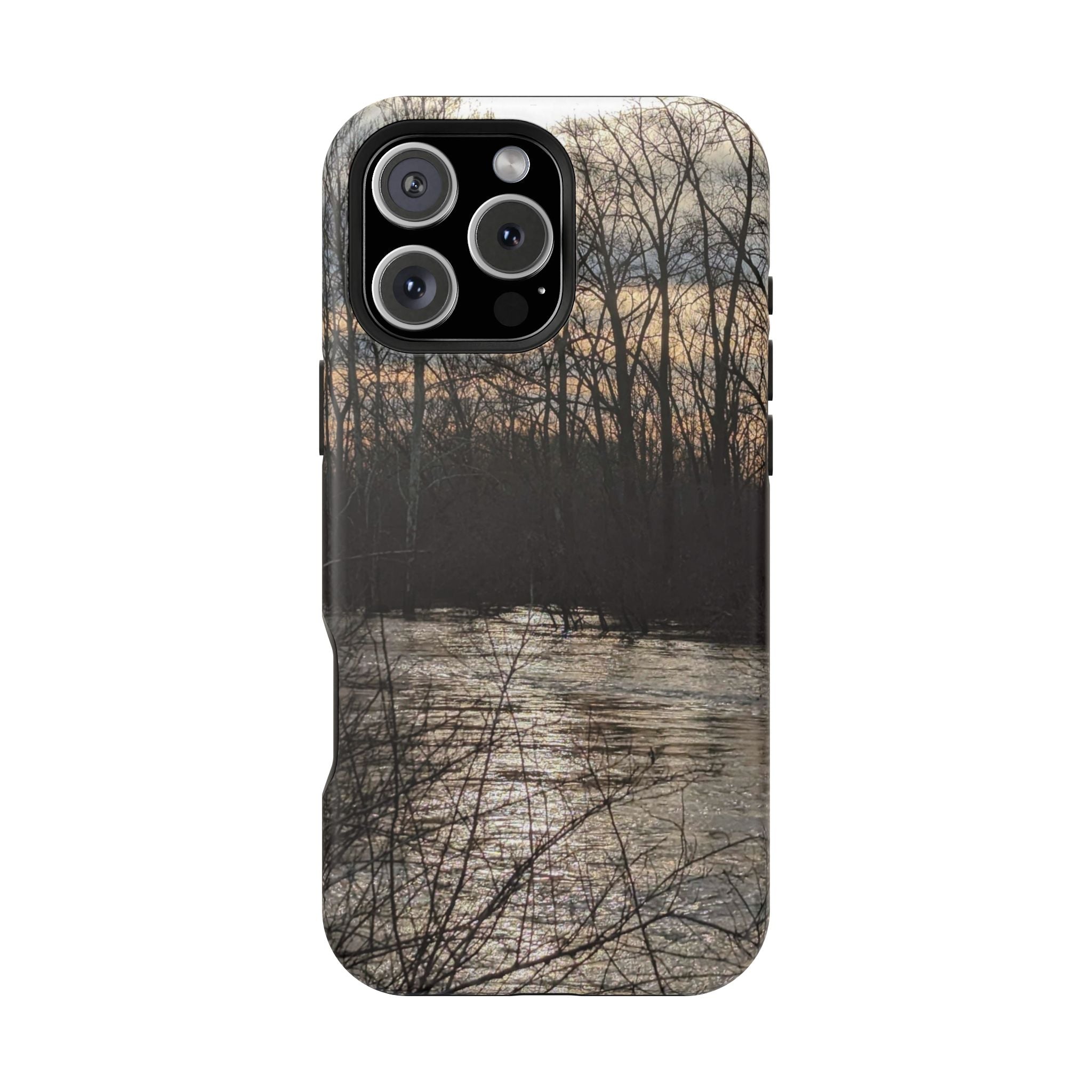 Phone Case — River Sunset Wilderness Magnetic Impact-Resistant Case