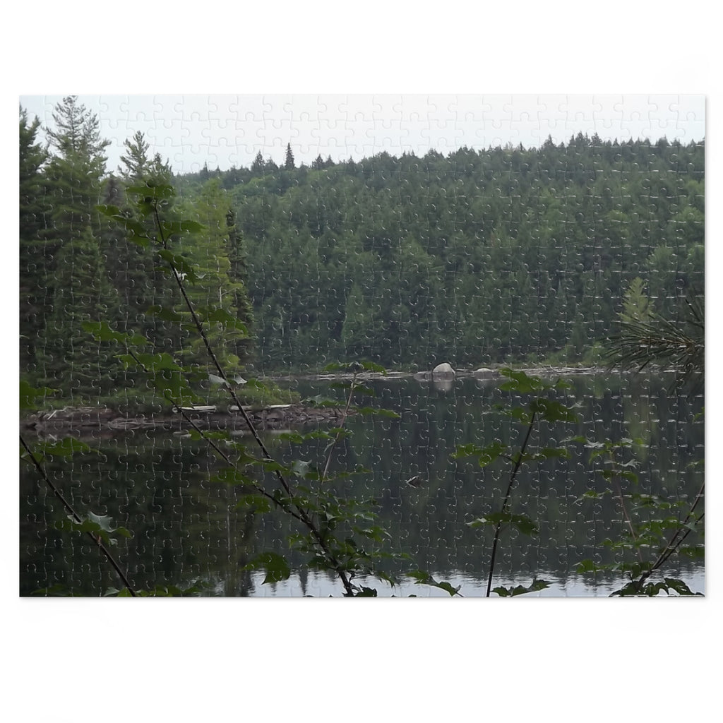 Lake Forest Landscape Jigsaw Puzzle