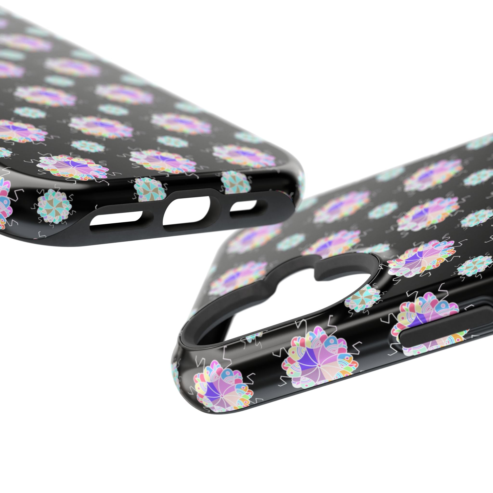 Floral Mosaic Magnetic Impact Phone Case