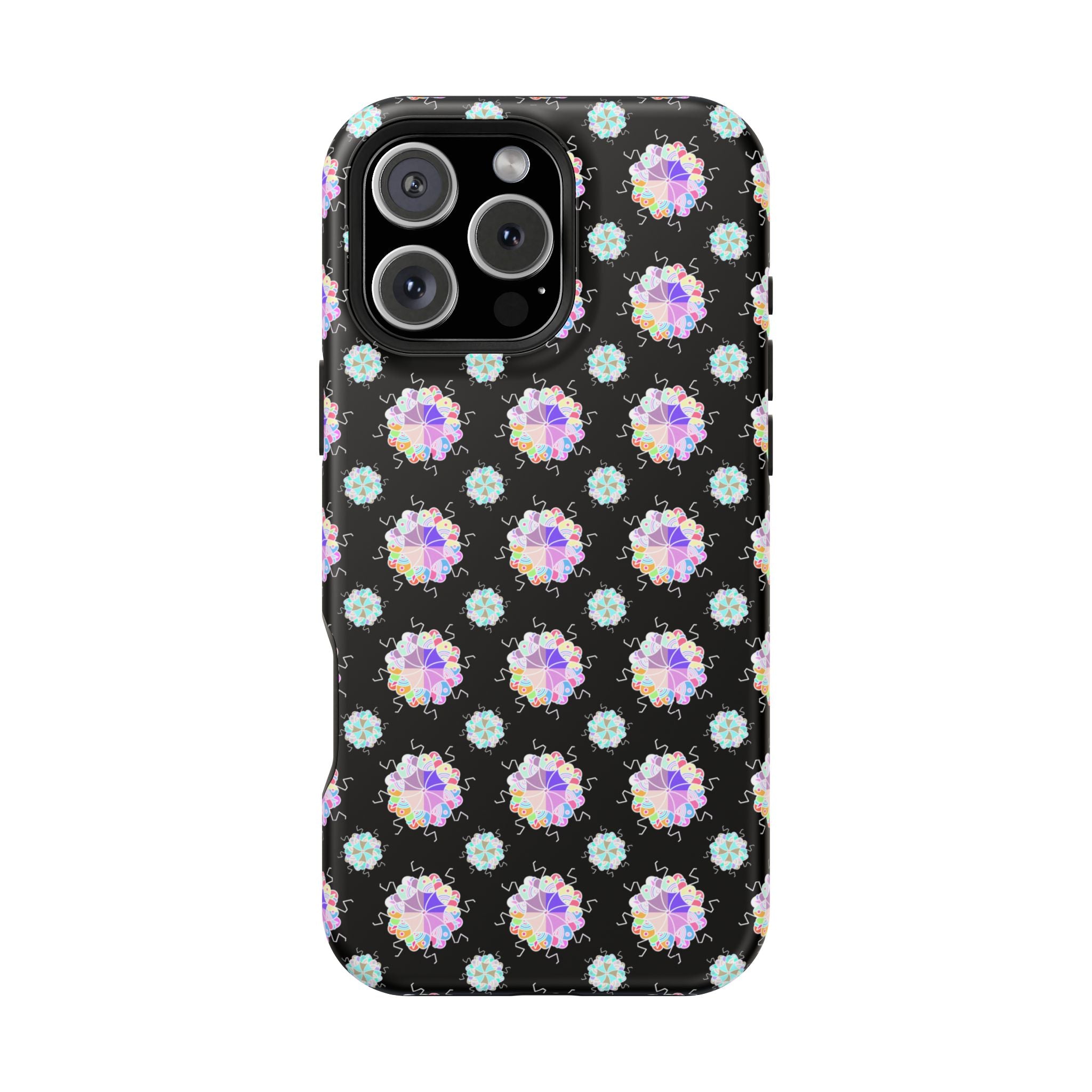 Floral Mosaic Magnetic Impact Phone Case