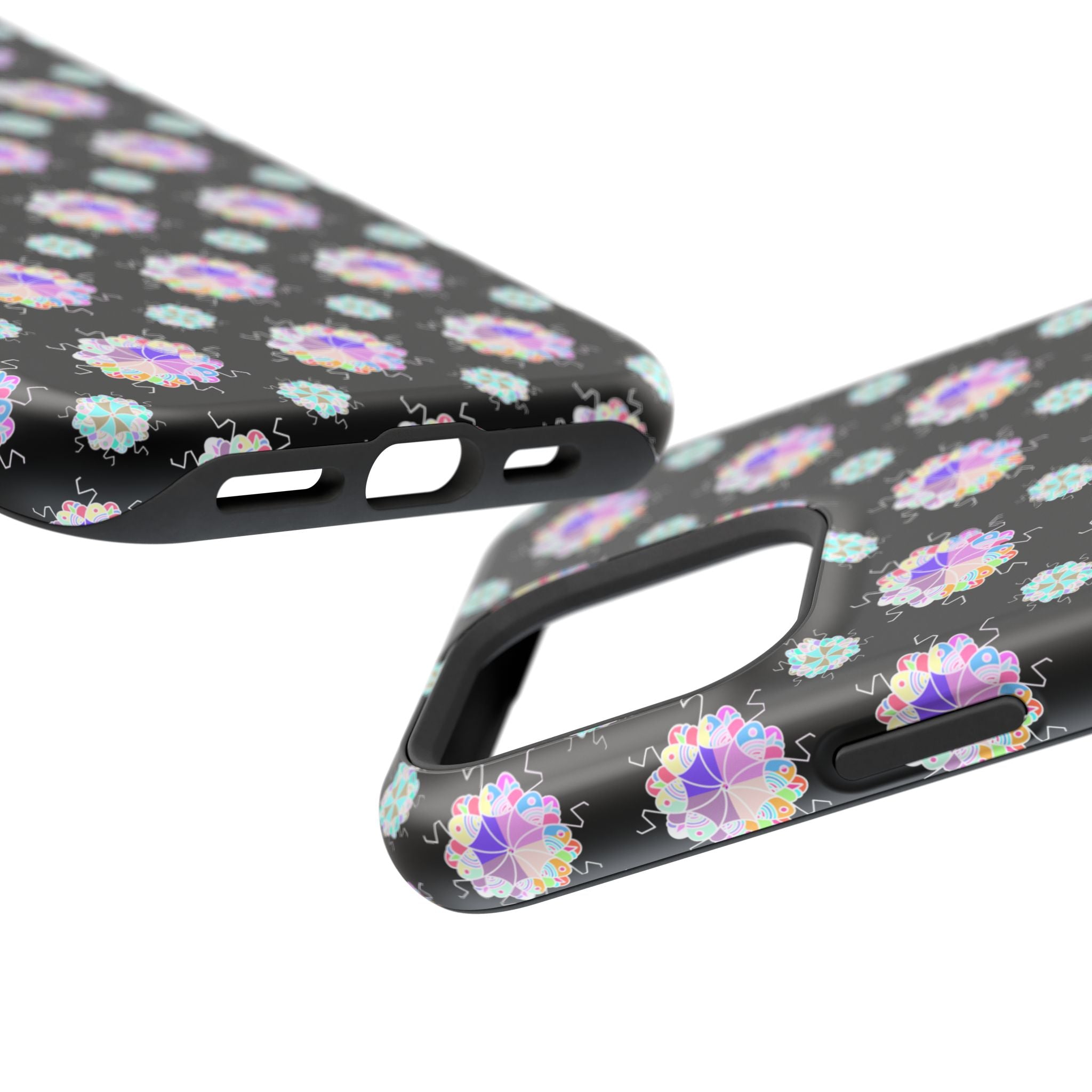 Floral Mosaic Magnetic Impact Phone Case