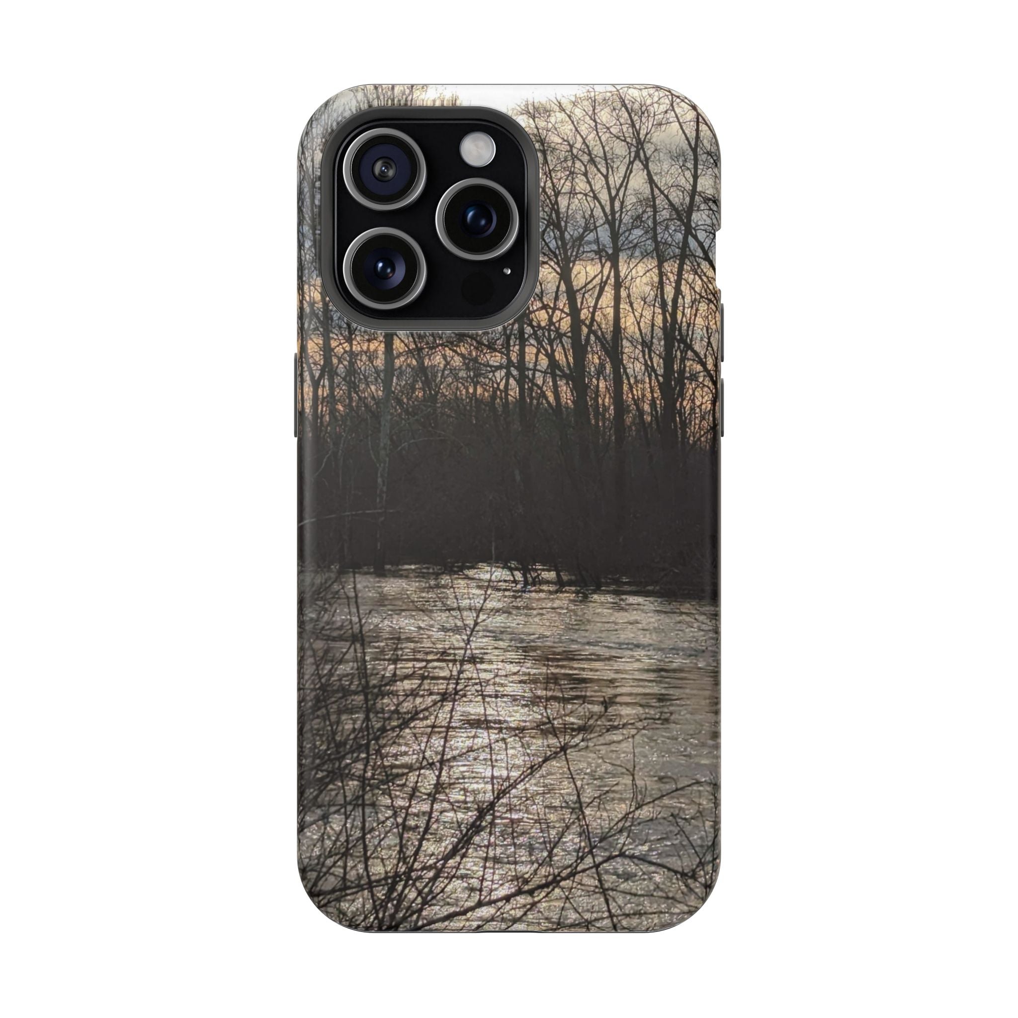 Phone Case — River Sunset Wilderness Magnetic Impact-Resistant Case