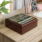 Heron River Jewelry Box — Nature Photo Keepsake Box