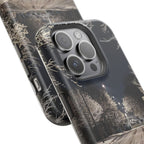 Winter Night Snow Road Magnetic Impact-Resistant Phone Case