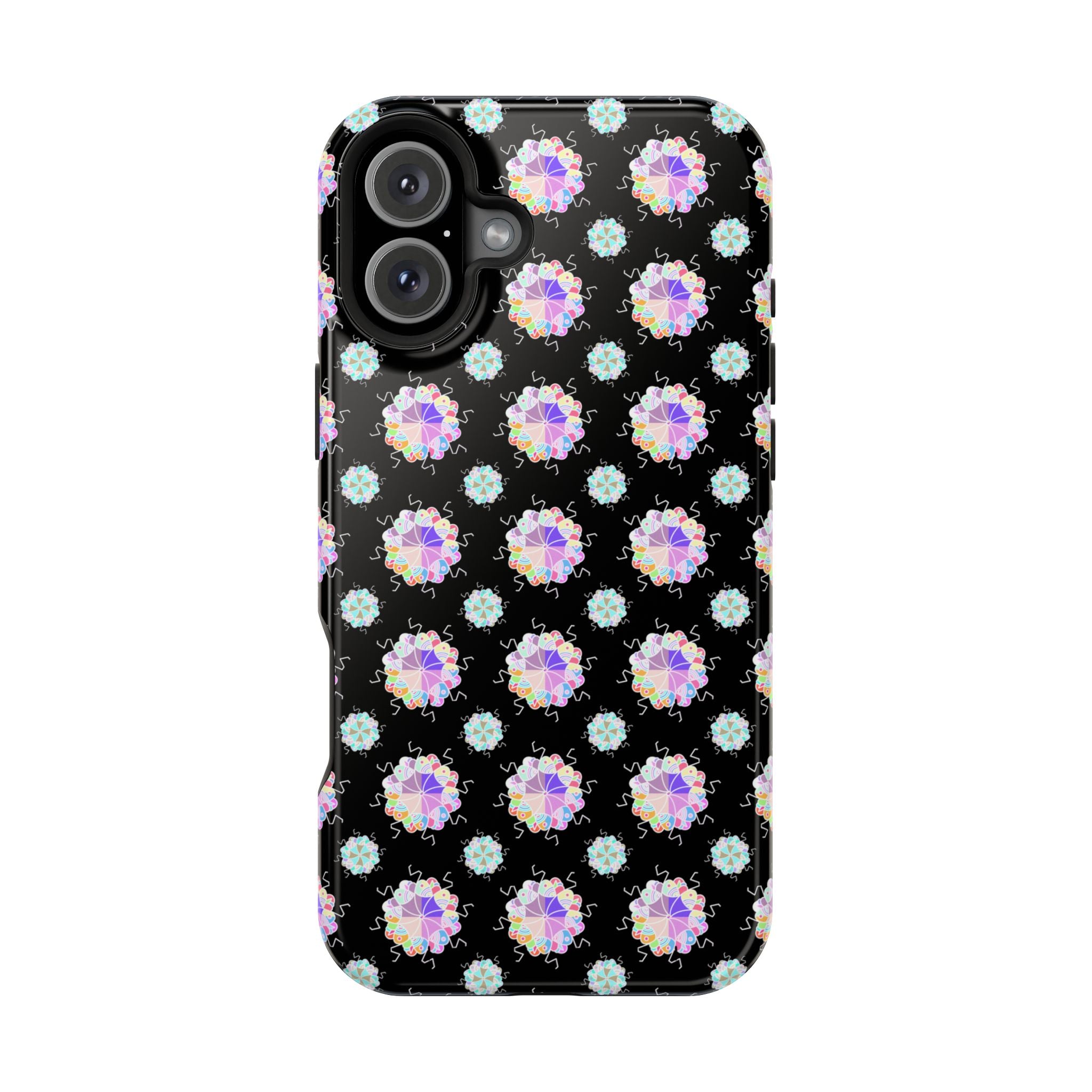 Floral Mosaic Magnetic Impact Phone Case
