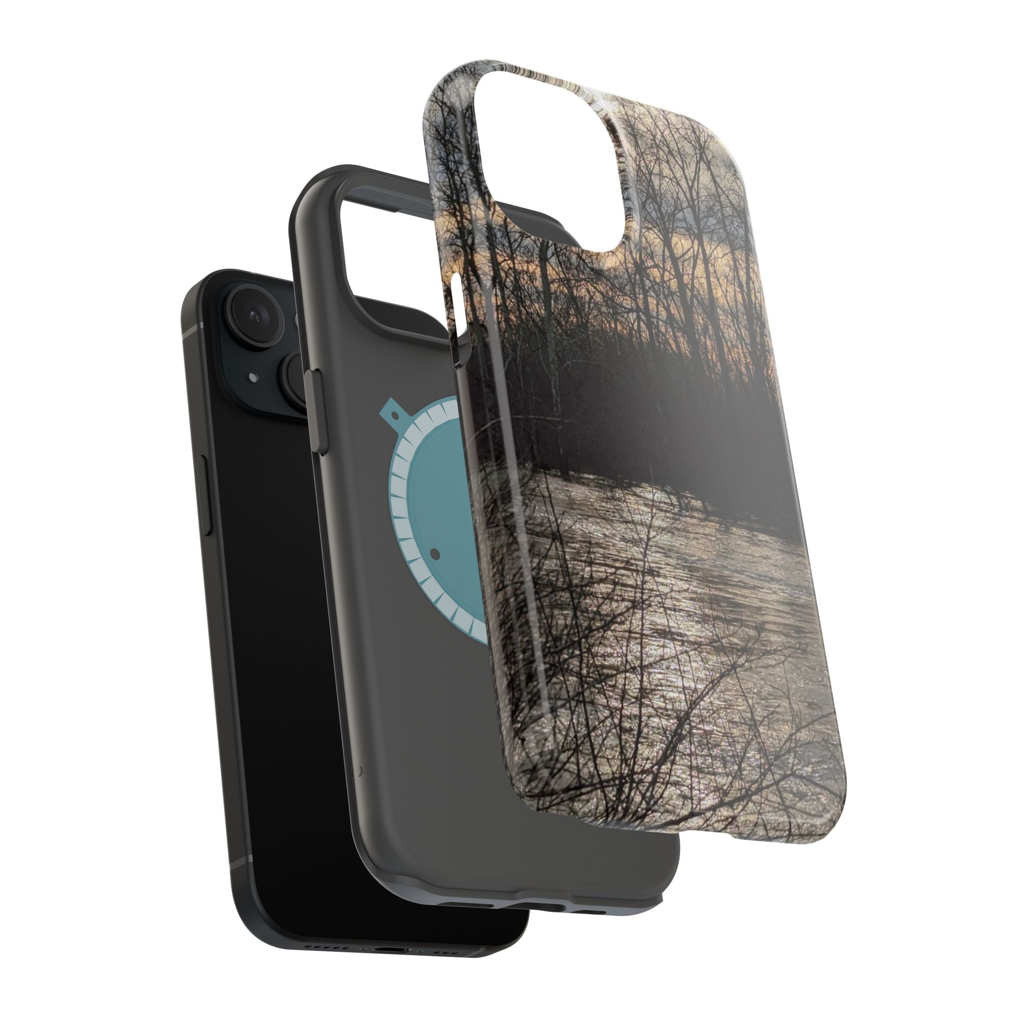 Phone Case — River Sunset Wilderness Magnetic Impact-Resistant Case
