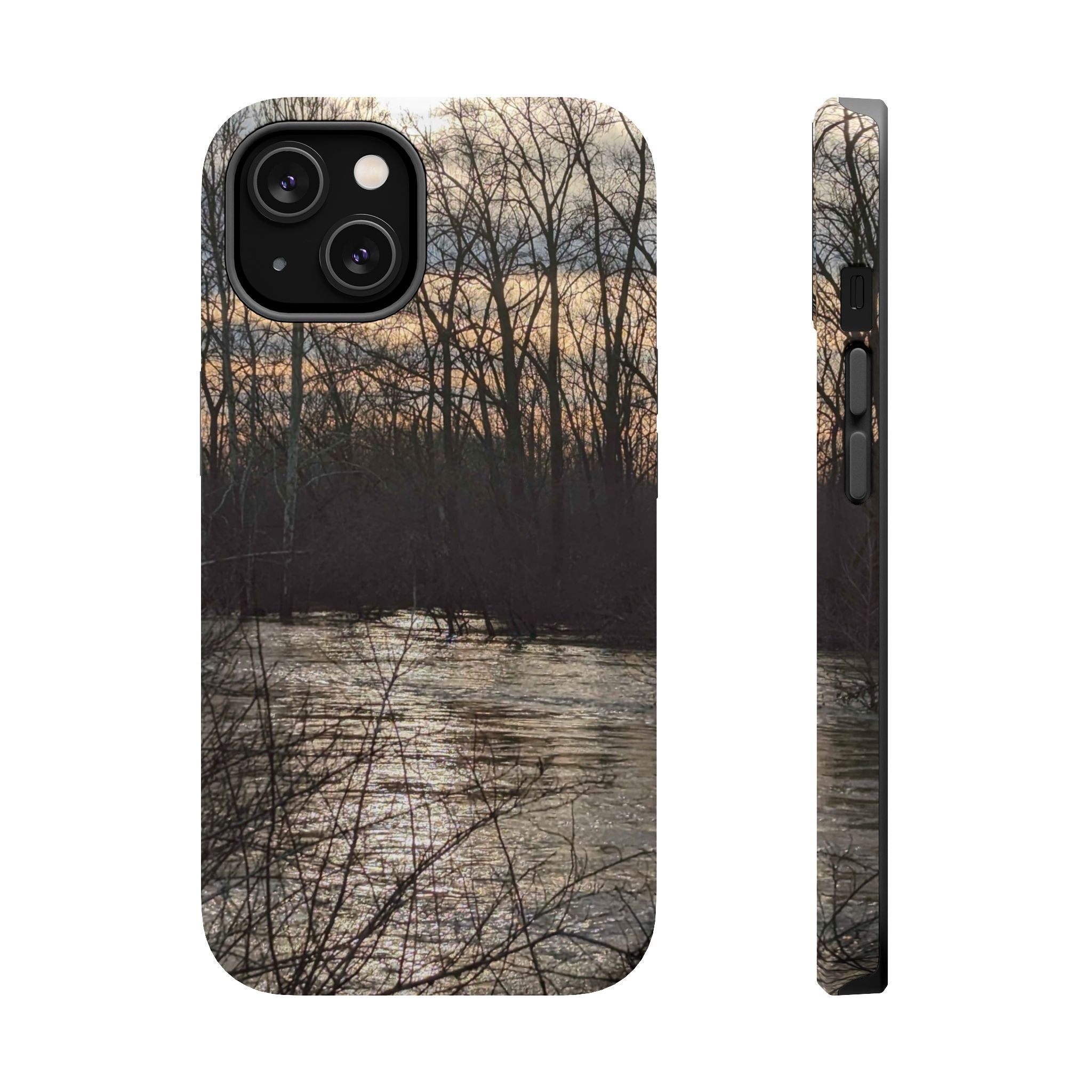 Phone Case — River Sunset Wilderness Magnetic Impact-Resistant Case