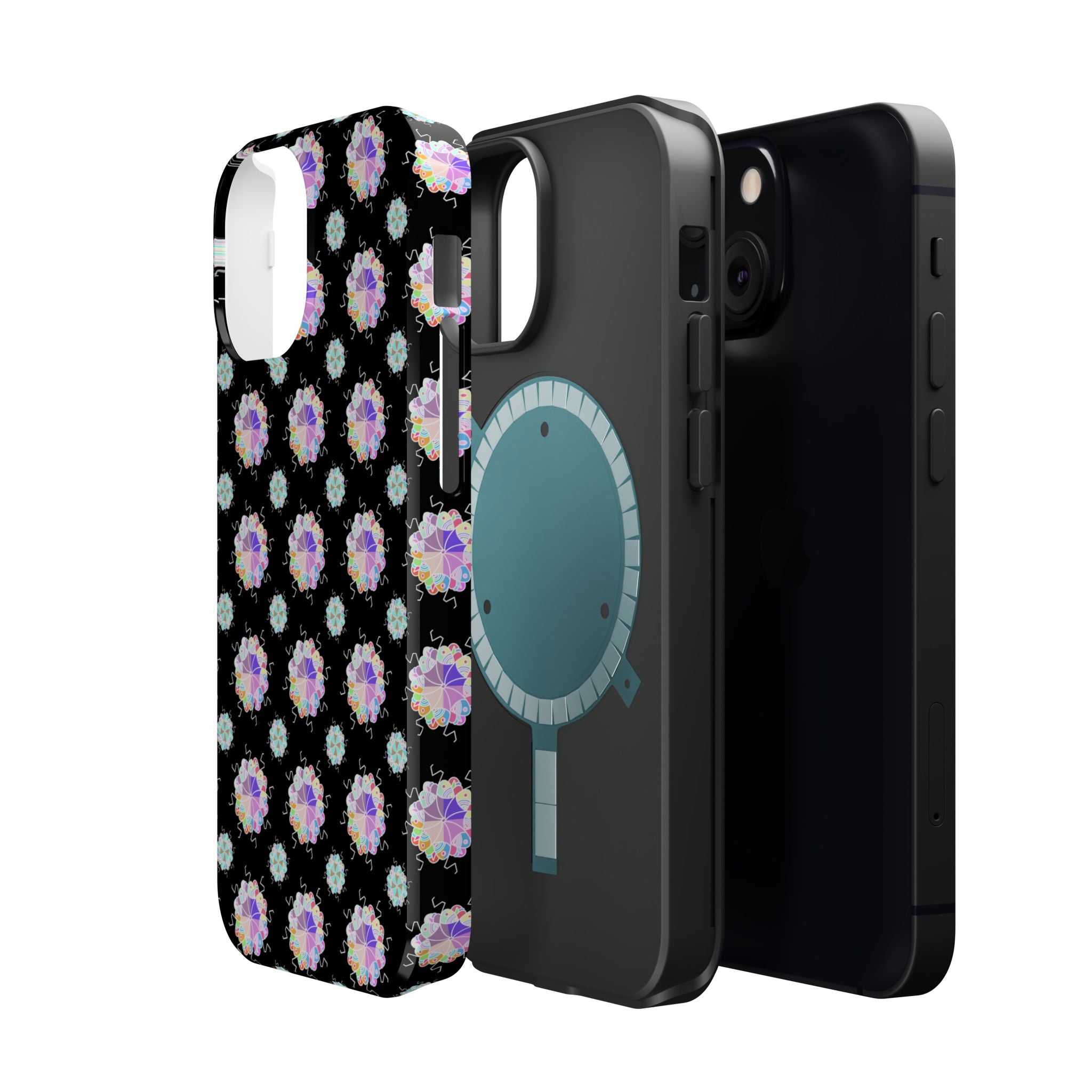 Floral Mosaic Magnetic Impact Phone Case