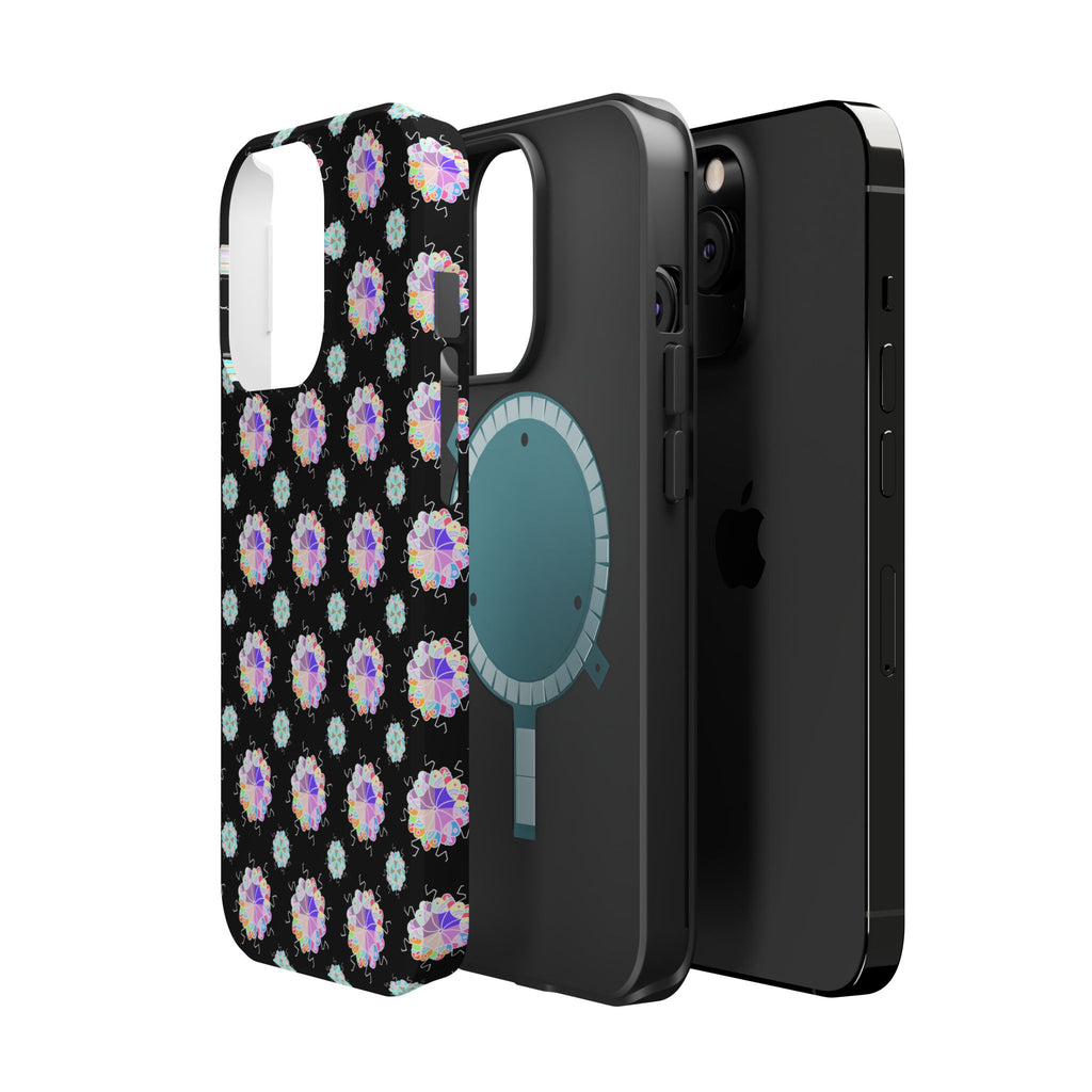 Floral Mosaic Magnetic Impact Phone Case