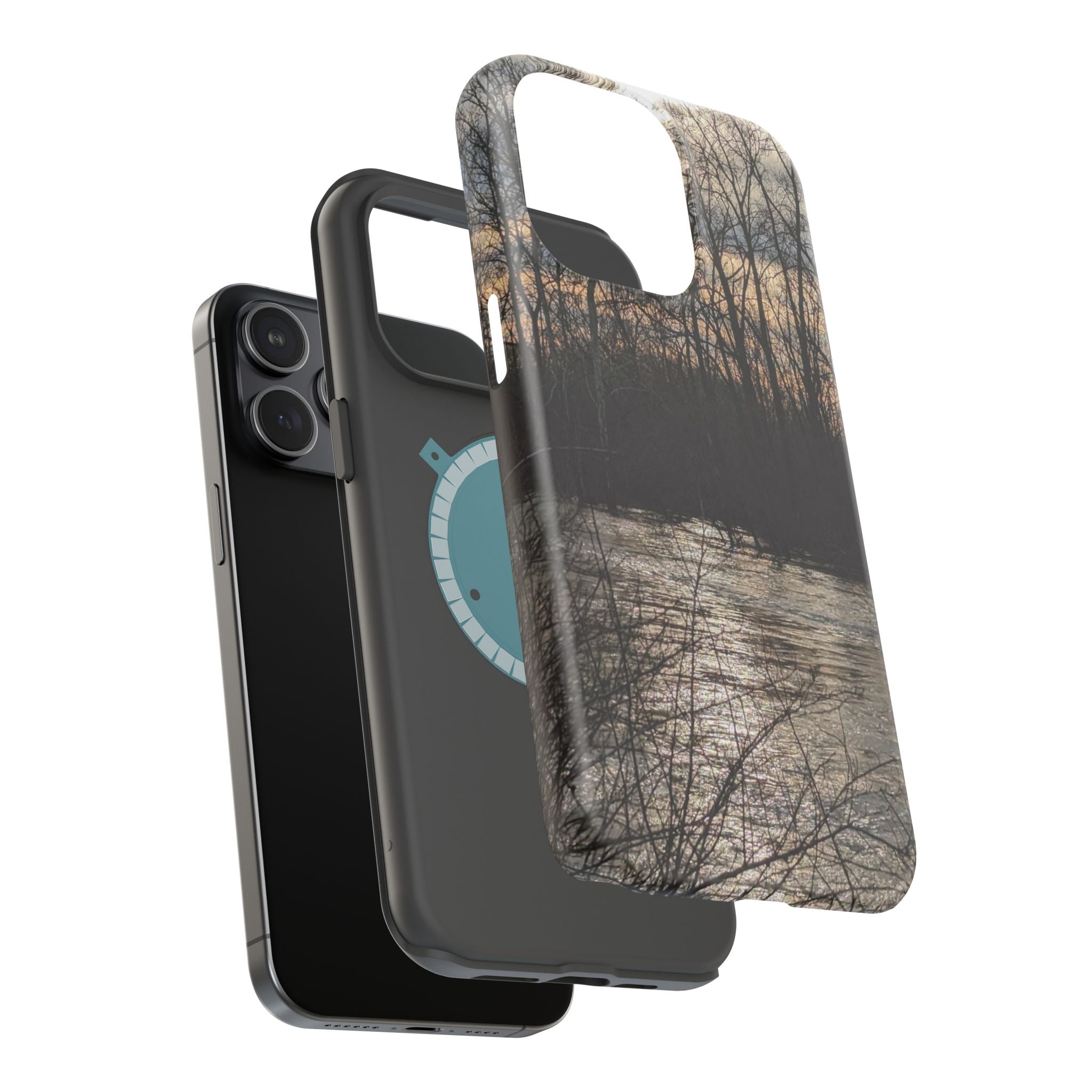 Phone Case — River Sunset Wilderness Magnetic Impact-Resistant Case