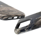 Winter Night Snow Road Magnetic Impact-Resistant Phone Case