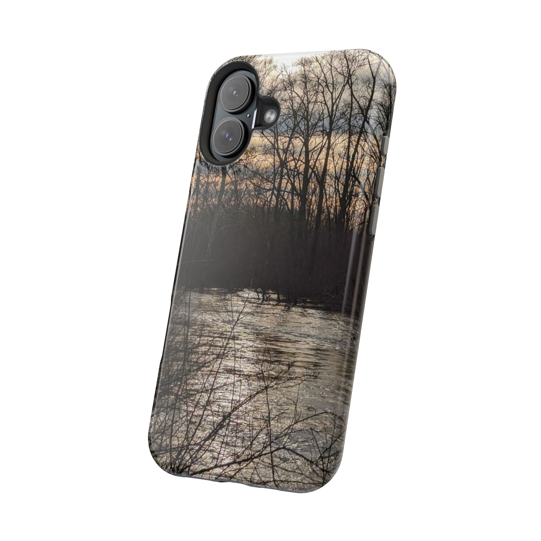 Phone Case — River Sunset Wilderness Magnetic Impact-Resistant Case