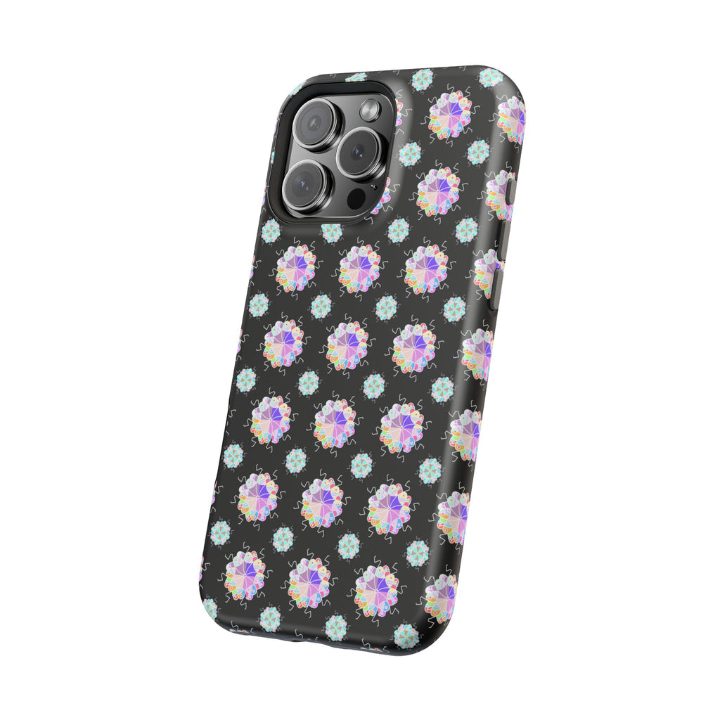 Floral Mosaic Magnetic Impact Phone Case