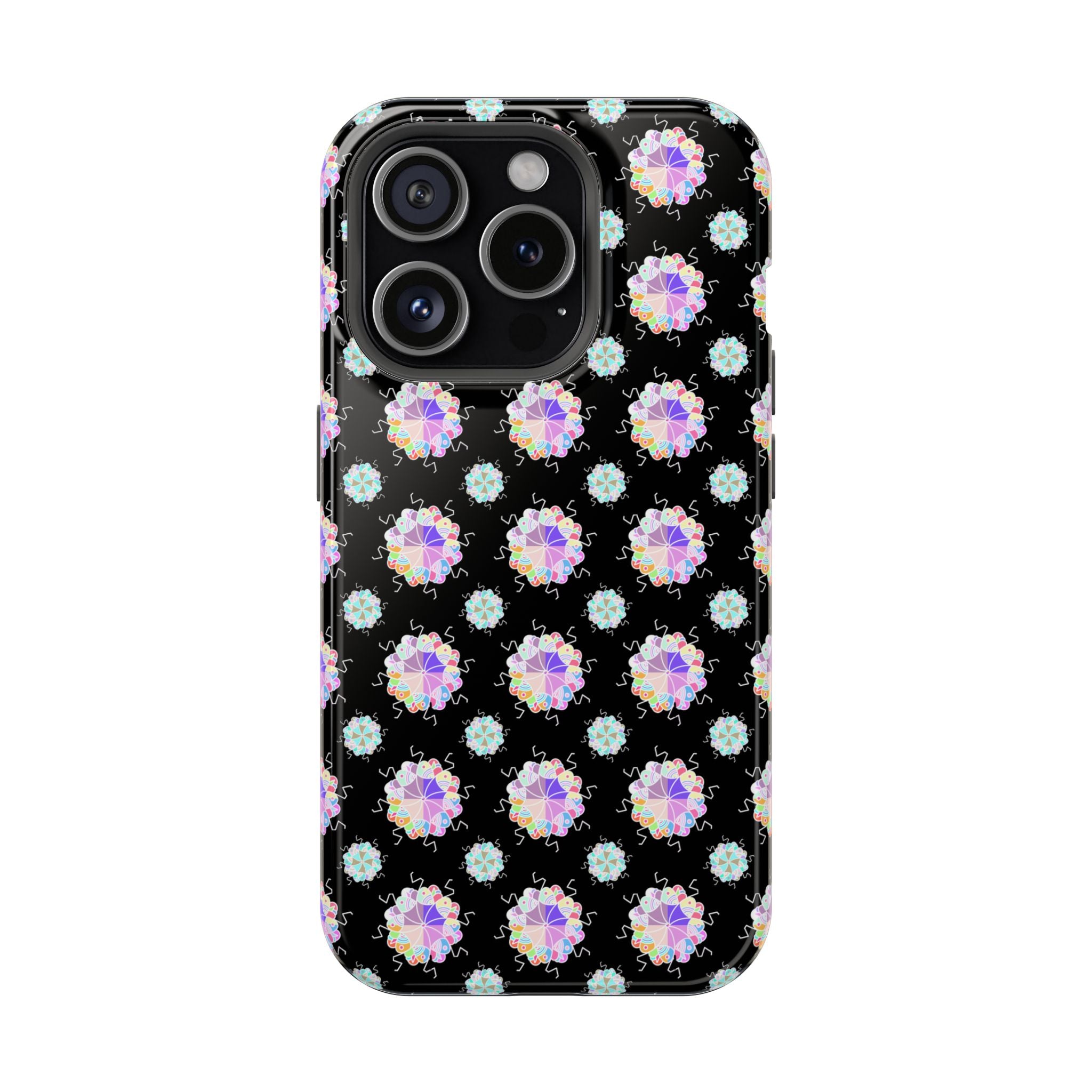 Floral Mosaic Magnetic Impact Phone Case