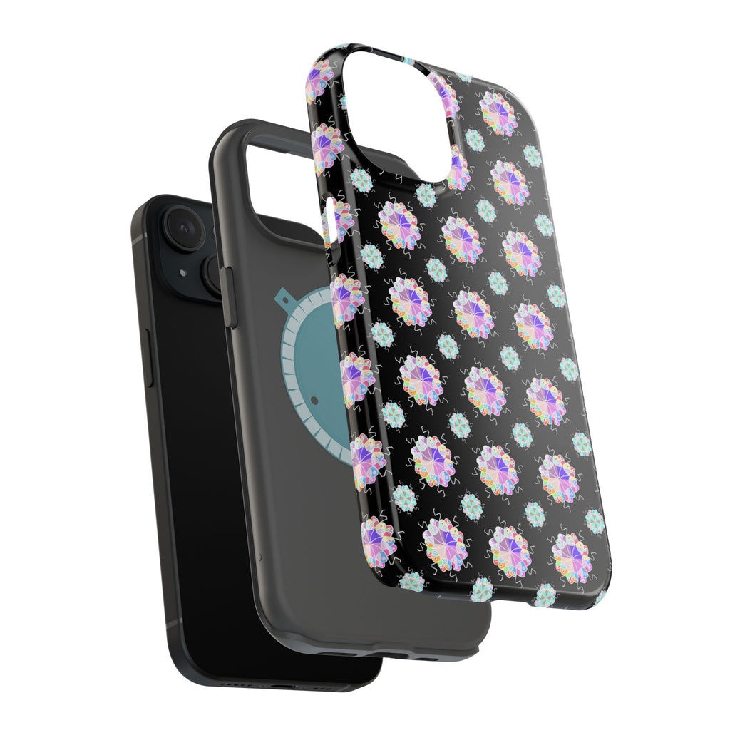 Floral Mosaic Magnetic Impact Phone Case
