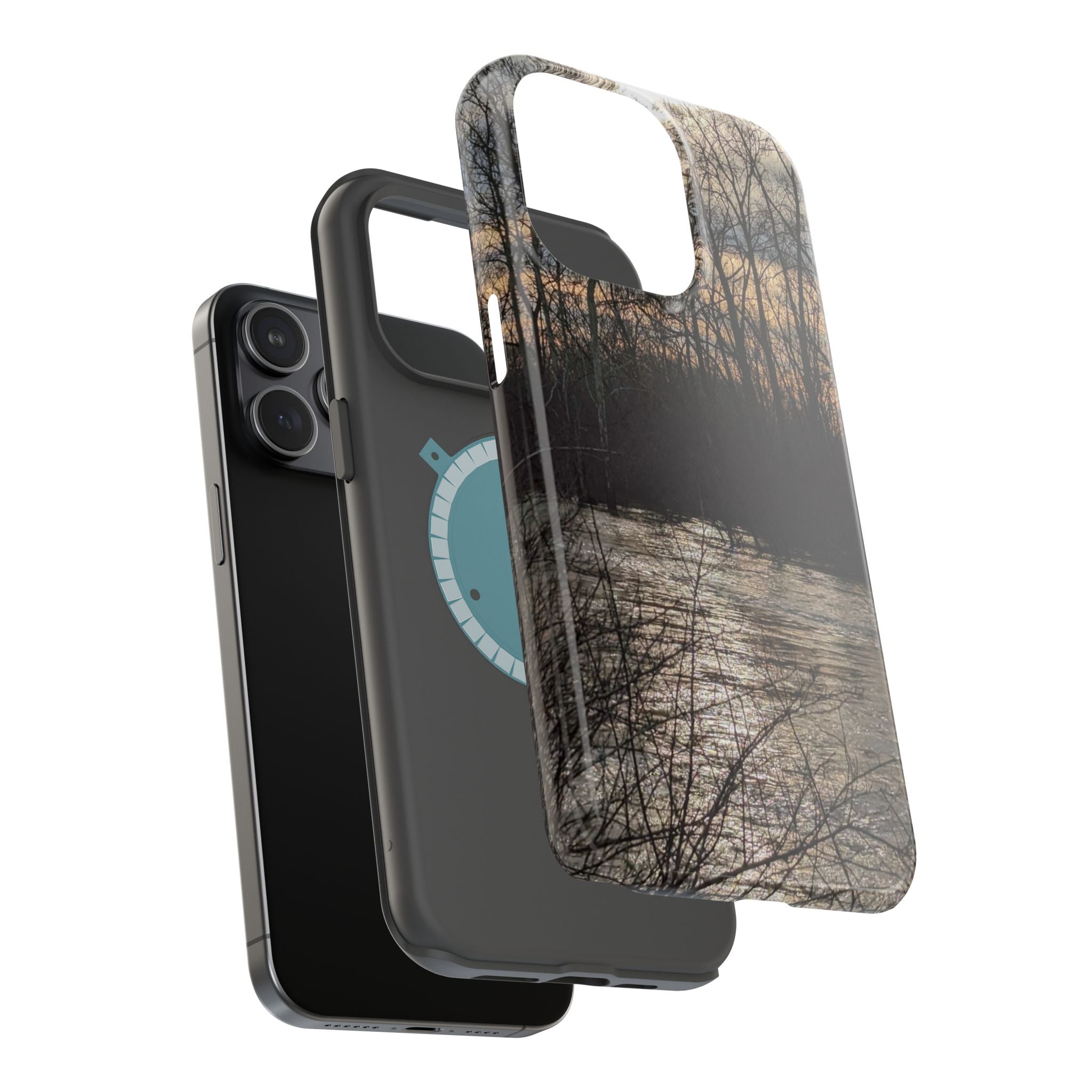 Phone Case — River Sunset Wilderness Magnetic Impact-Resistant Case