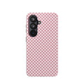 Pink Gingham Magnetic Impact-Resistant Phone Case
