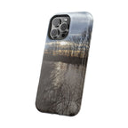 Phone Case — Moody Winter River Landscape Magnetic Impact-Resistant Case