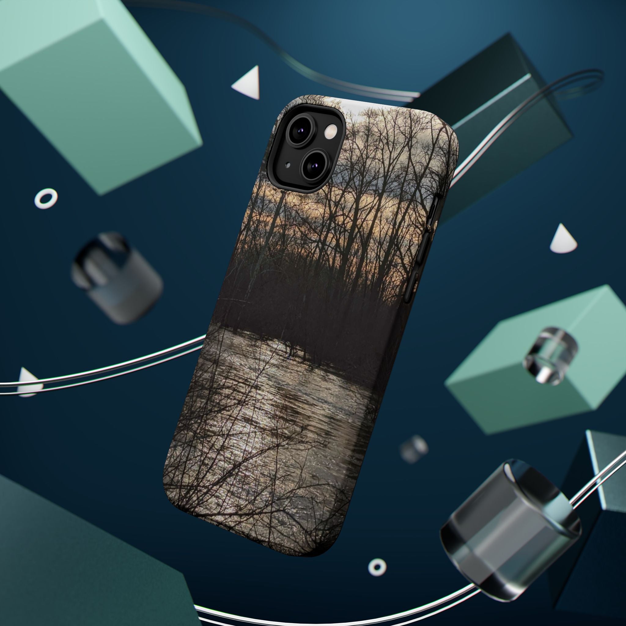 Phone Case — River Sunset Wilderness Magnetic Impact-Resistant Case