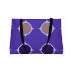 Weekender Tote Bag – Geometric Violet Pattern Travel Tote