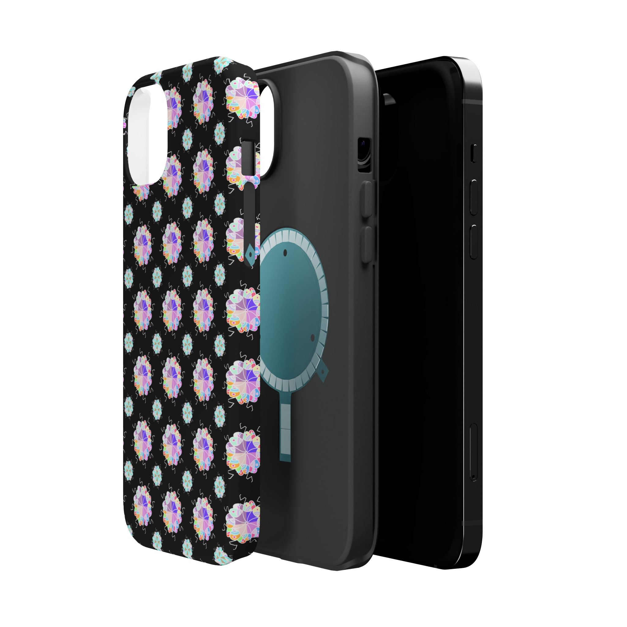 Floral Mosaic Magnetic Impact Phone Case