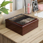 River Reflection Jewelry Box — Tranquil Woodland Keepsake Box