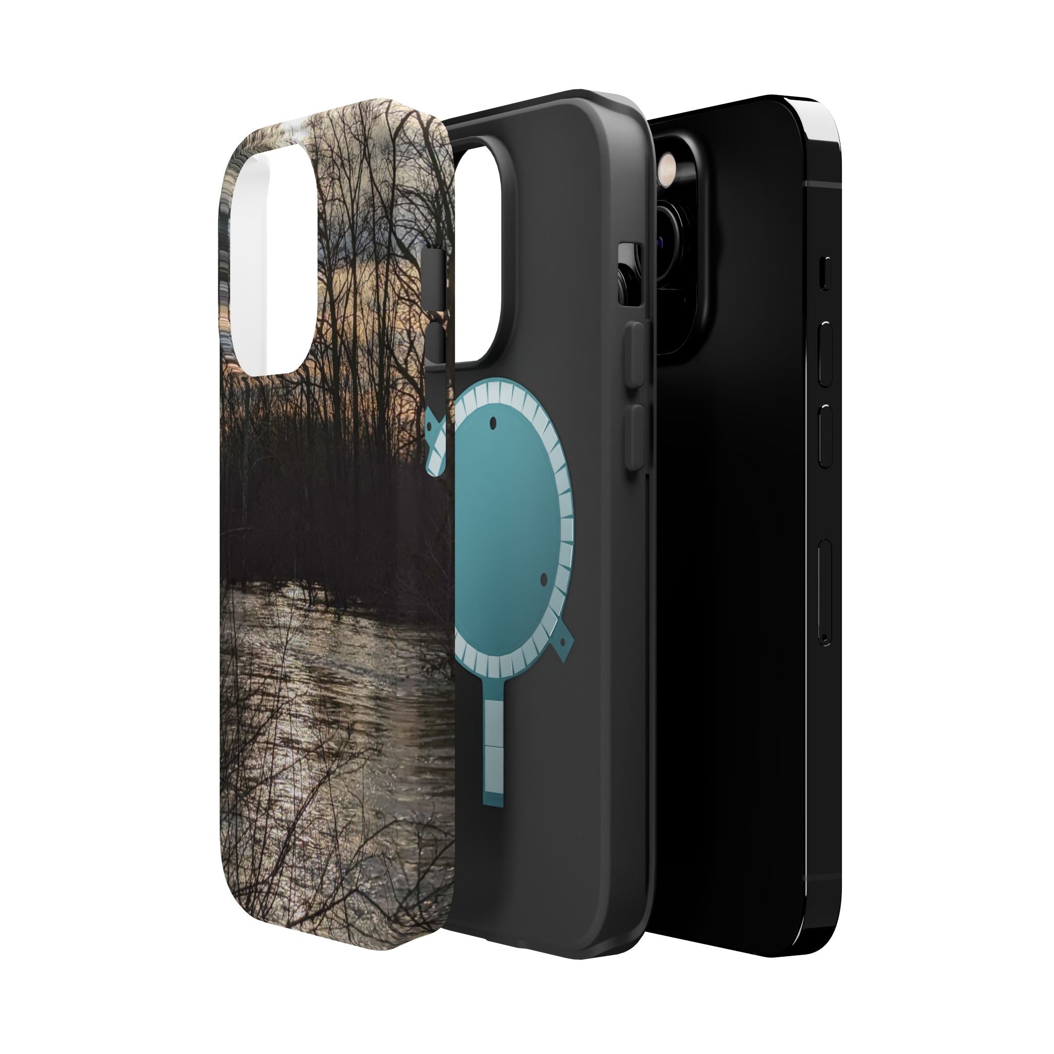 Phone Case — River Sunset Wilderness Magnetic Impact-Resistant Case