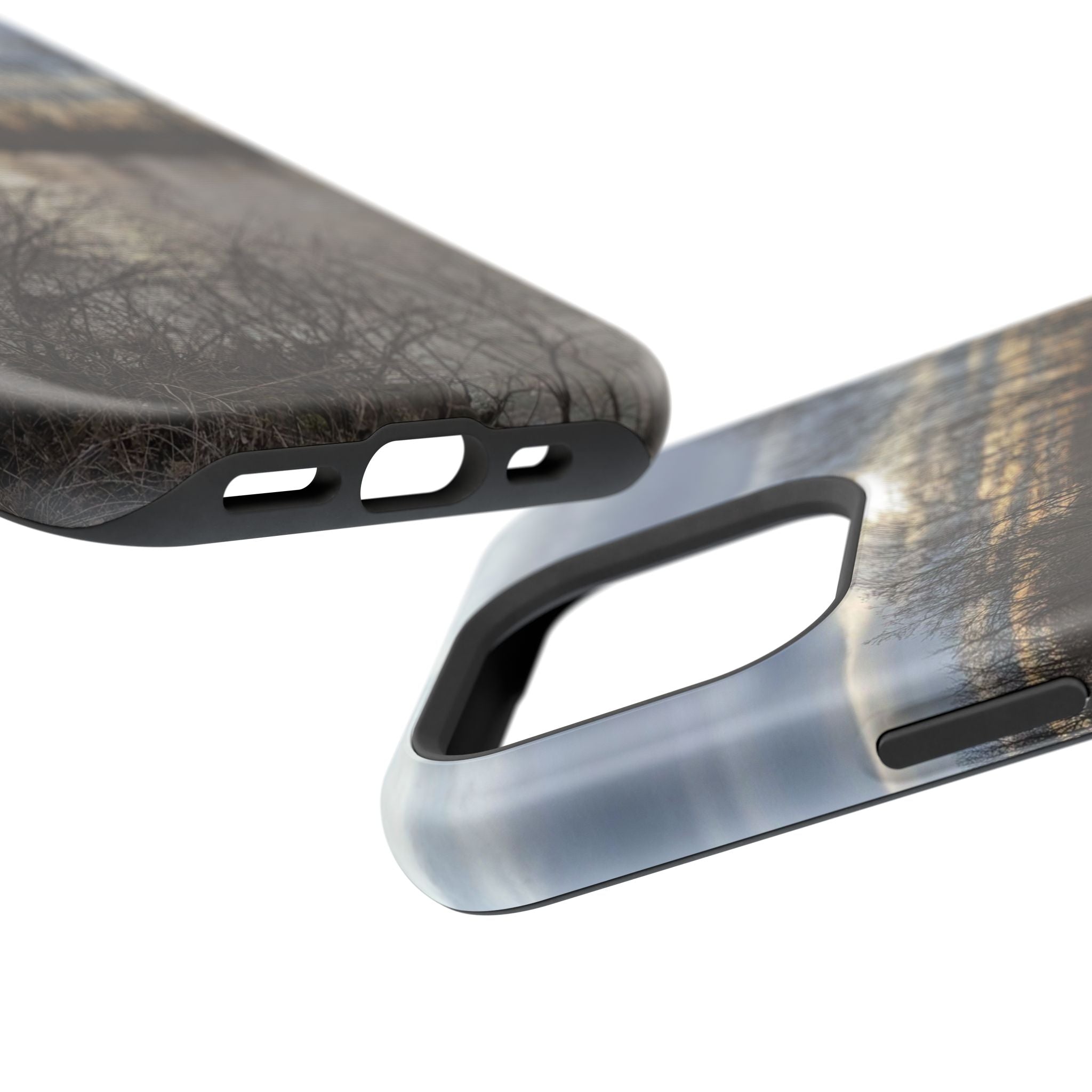 Phone Case — Moody Winter River Landscape Magnetic Impact-Resistant Case