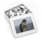 Hawk Photography Jigsaw Puzzle with Tin – Wildlife Puzzle