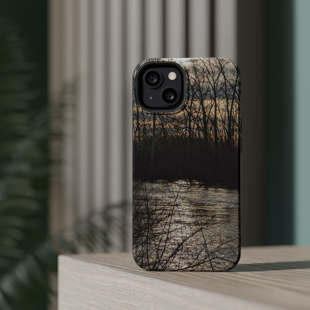 Phone Case — River Sunset Wilderness Magnetic Impact-Resistant Case