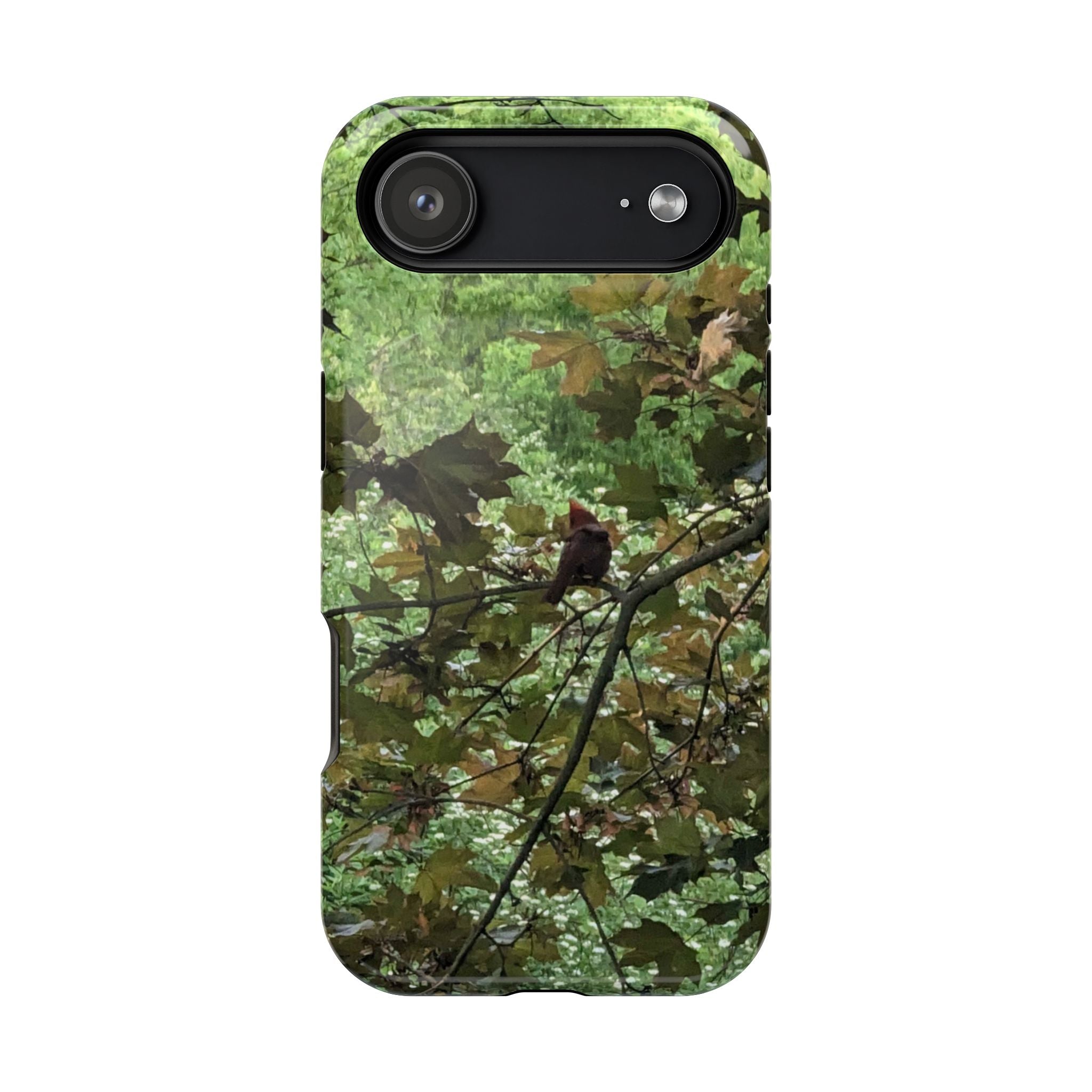 Camo Woodland Phone Case — Magnetic Impact‑Resistant iPhone Cover