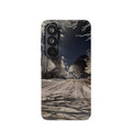 Winter Night Snow Road Magnetic Impact-Resistant Phone Case