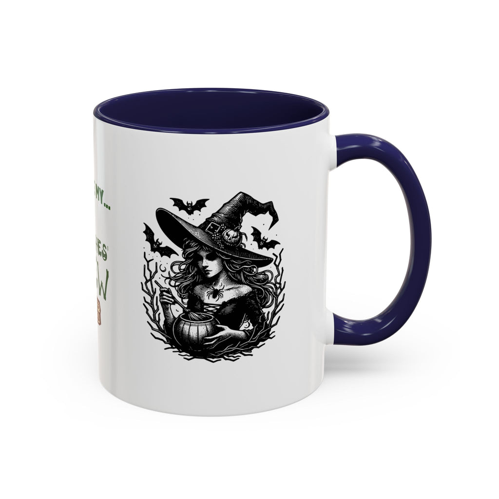 Witches Brew Coffee Mug — 'Not Before My Witches Brew' Halloween Witch Cup
