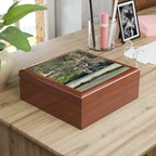 Heron River Jewelry Box — Nature Photo Keepsake Box