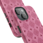 Pink Vintage Hearts Magnetic Impact-Resistant Phone Case