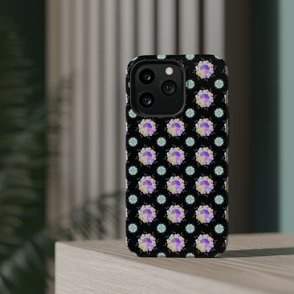 Floral Mosaic Magnetic Impact Phone Case