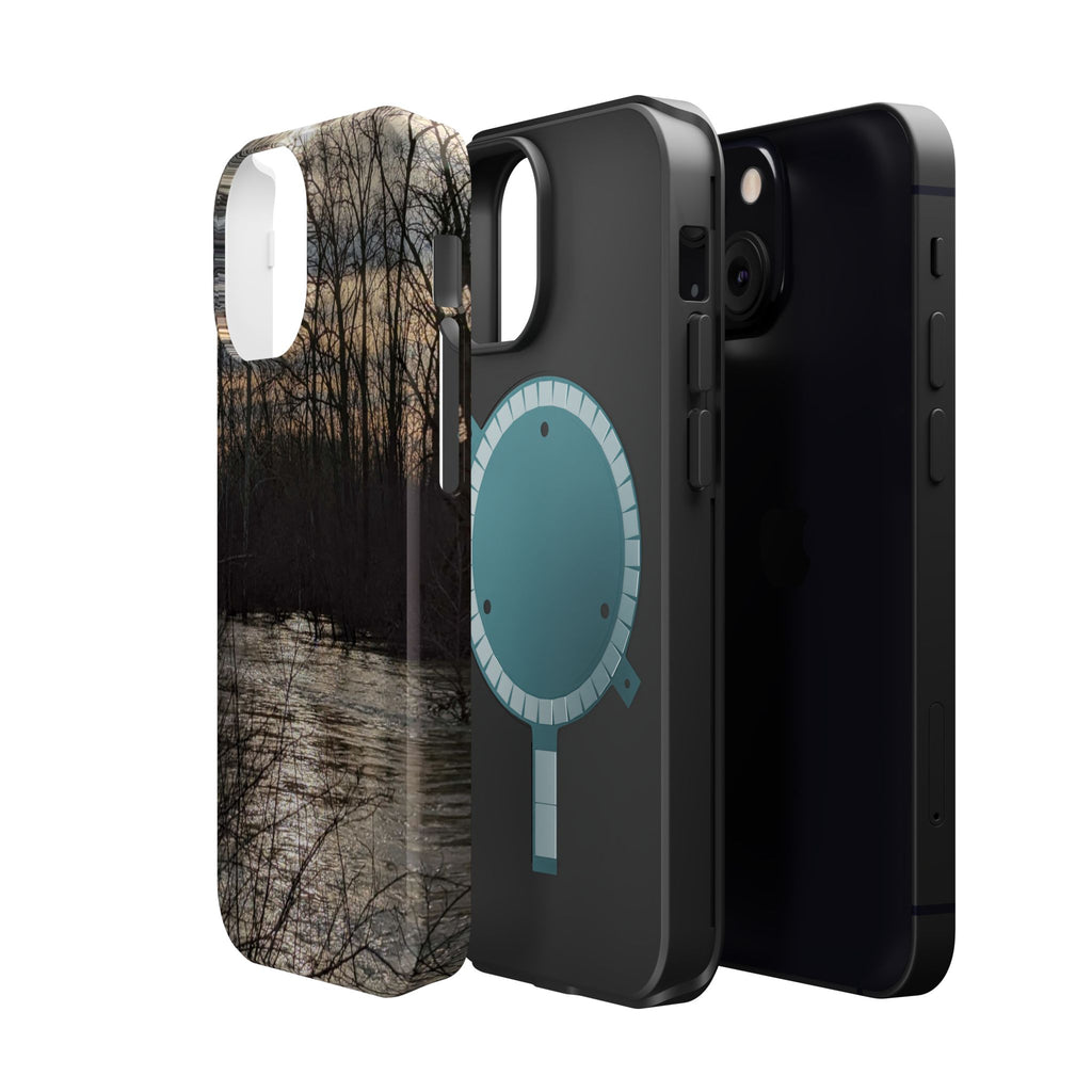 Phone Case — River Sunset Wilderness Magnetic Impact-Resistant Case